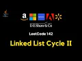 142 Linked List Cycle II - JAVA Hash Set Floyd Cycle Detection