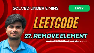 Remove Element Leetcode 27 Tamil Python KarthiStucksAtCode