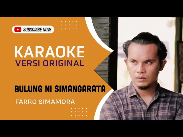 Download MP3 Karaoke Bulung Ni Simangarata - Farro Simamora