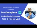 TestComplete Global variable in KeywordTest