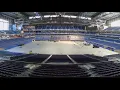 Downtown Indy Lucas Oil Stadium prepare to host March Madness Final Four