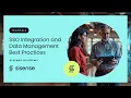 TechTalk - SSO integration and data management best practices Sisense Academy