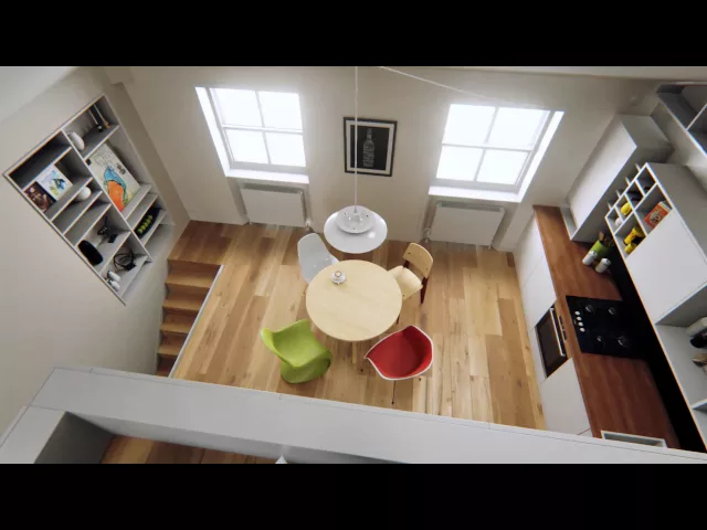 Loft in London | WALKTHROUGH | Virtual Tour | Unreal Engine 4 | OFFICIAL | CGCLOUD.PRO