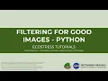 Filtering for Good Images - Python