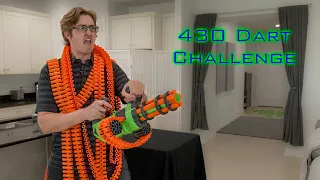 SHOOTING 430 NERF DARTS AS FAST AS POSSIBLE Adventure Force V-Twin