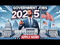 Top Government Jobs Hiring in 2025 Federal State Job Vacancies USA