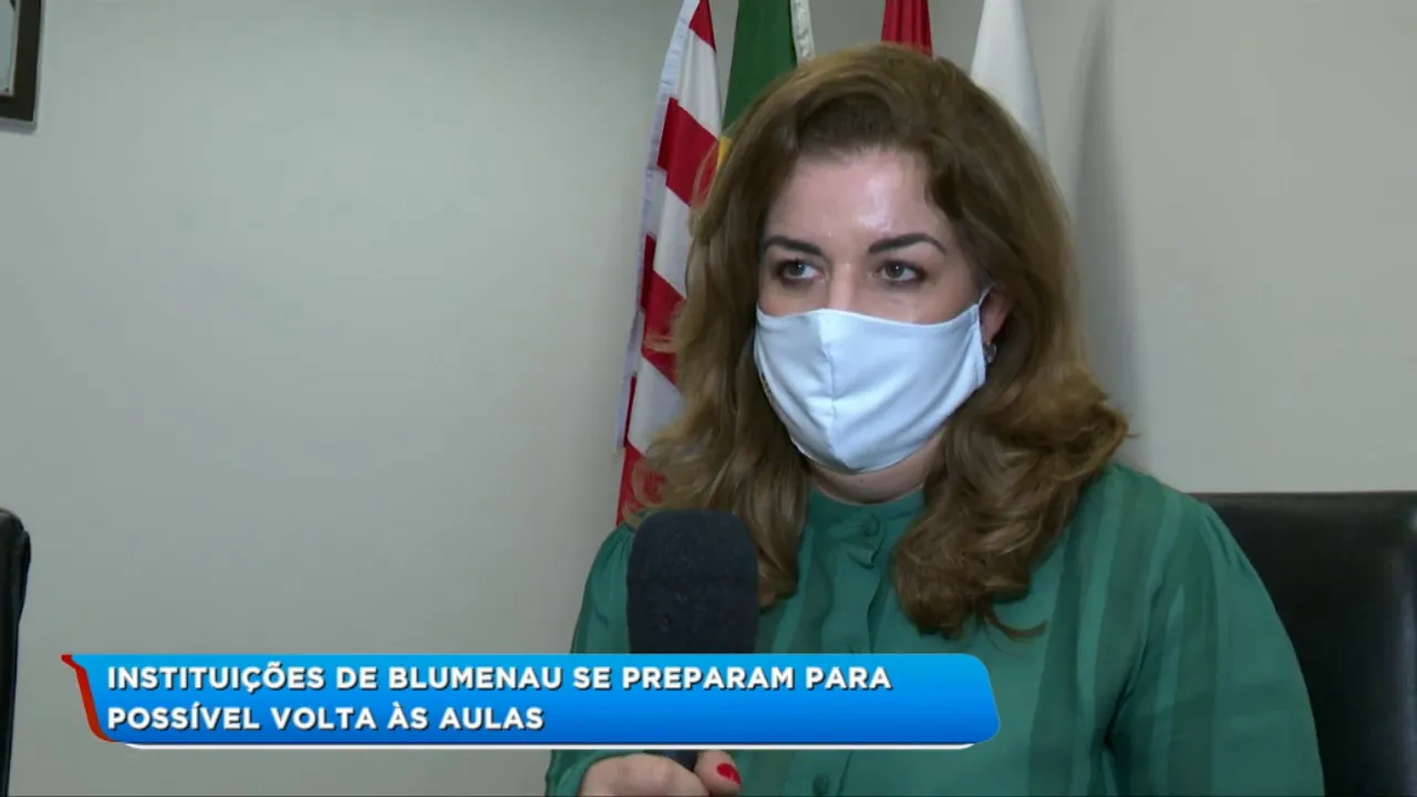Instituições de Blumenau se preparam para possível volta as aulas