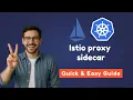 Istio Service Mesh Istio proxy sidecar how to deploy apps with istio in kubernetes