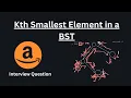 Kth Smallest Element in a BST - Leetcode 230