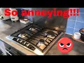 My gas stove hob cooker won t stop clicking - How to fix it