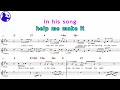 Download Lagu Paul Anka-I don't like to sleep alone karaoke sheet music,MR for players,chord,chorusadd(Ye karaoke)