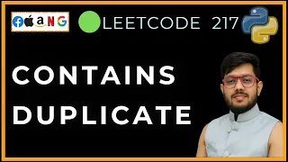 Leetcode 217 Contains Duplicate Python Sets vs Brute Force Step-by-Step DSA