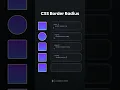 Learn CSS Border Radius -