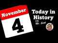 Today in History November 4