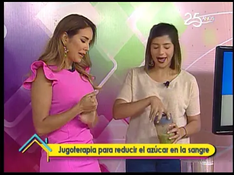 Jugoterapia para reducir el azúcar en la sangre