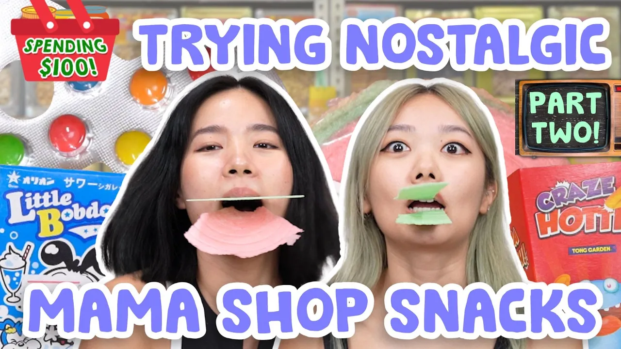 We Spent $100 At A Mama Shop In Singapore - PART 2!   Spending $100!   EP 11