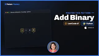 Add Binary - LeetCode 67 Bitwise Arithmetic Counting Python