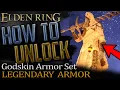 Elden Ring Where to get Godskin Armor Set Faith Build Armor