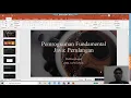 Bahasa pemrograman Java menggunakan perulangan loop