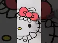 Coloring Hello Kitty Flower Crown