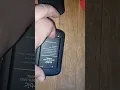 Remove battery of your Verizon Orbic Speed Mifi Hotspot to troubleshoot connection issues