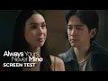 Always Yours Never Mine Screen Test Joshua Garcia Julia Barretto Always Yours Never Mine