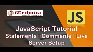 3 JavaScript Tutorial Statements Comments Live Server Setup