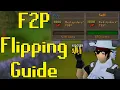 How to Make 500k a DAY in F2P - How to Flip in OSRS F2P