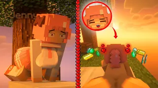 I Gave Jenny Tyan Diamonds Minecraft Skyblock And She Thanked Me UNEXPECTEDLY  I Gave Jenny Tyan Diamonds Minecraft Skyblock And She Thanked Me UNEXPECTEDLY