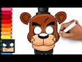How To Draw Freddy Fazbear for Beginners