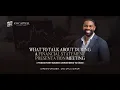 What to Talk About During a Financial Statement Presentation Meeting 5 Things Every Business Owner