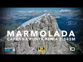 Download Lagu NOTTE SULLA MARMOLADA 3.343m con @SaraLazzari e Carlo Budel | Dolomiti [5K]