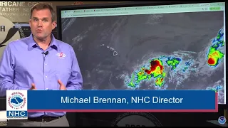 Update on Tropical Storm from the NHC in Miami FL Aug 13 2026