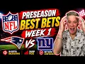 NFL Preseason Week 1 Vikings vs Giants Predictions Best Bets