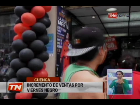 Incremento de ventas por viernes negro