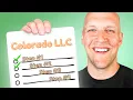 How to Start an LLC in Colorado in 2026 Free Checklist