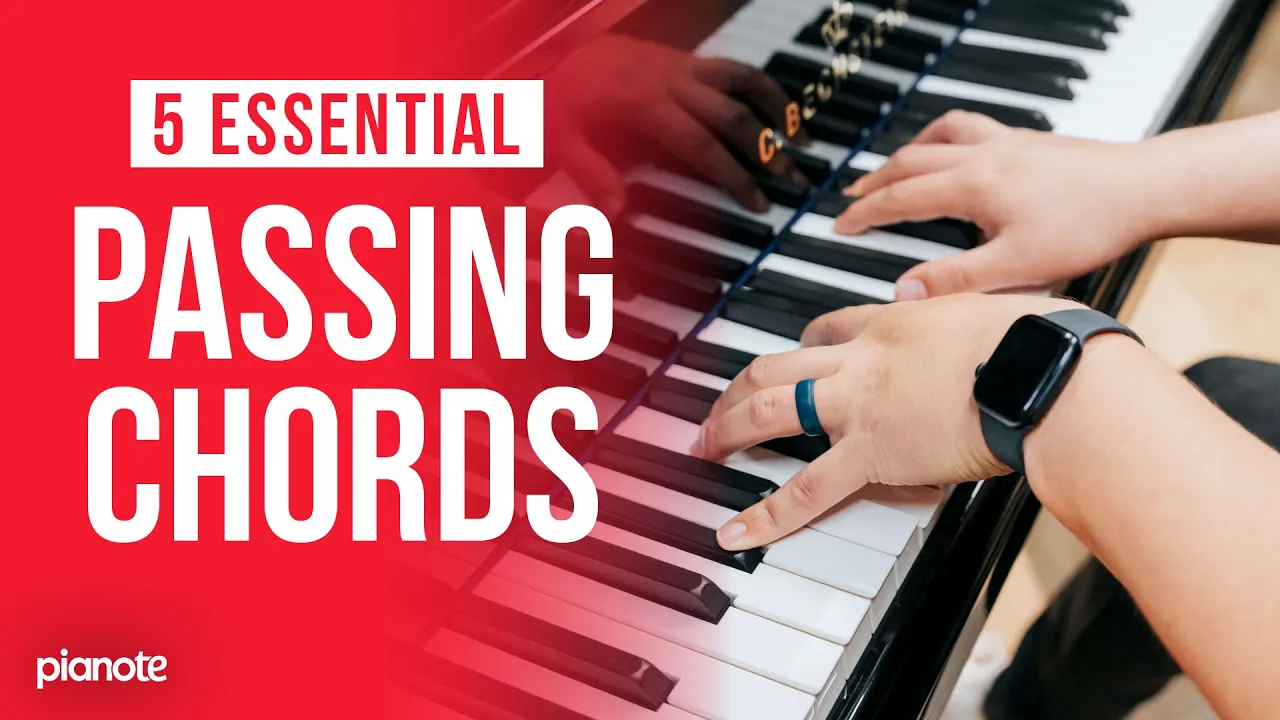 5 Essential Passing Chords Every Pianist Needs To Know (Piano Lesson)