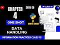 IP Chapter 4 Data Handling ONESHOT Class 11 SBA Hassan Suhail