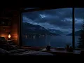 Rain on Window & Distant Thunder for Deep Sleep | 3 Hours of Relaxing Rain Sounds 4K