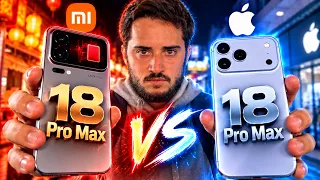 iPhone vs Copia China - Xiaomi 18 Pro Max DESTROZA el iPhone 18 Pro Max