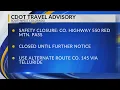 CDOT Travel Advisory