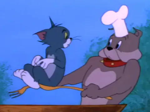 Outline Video Tom và Jerry - Tranh đấu thịt nướng hun khối (barbecue brawl, Viet sub)