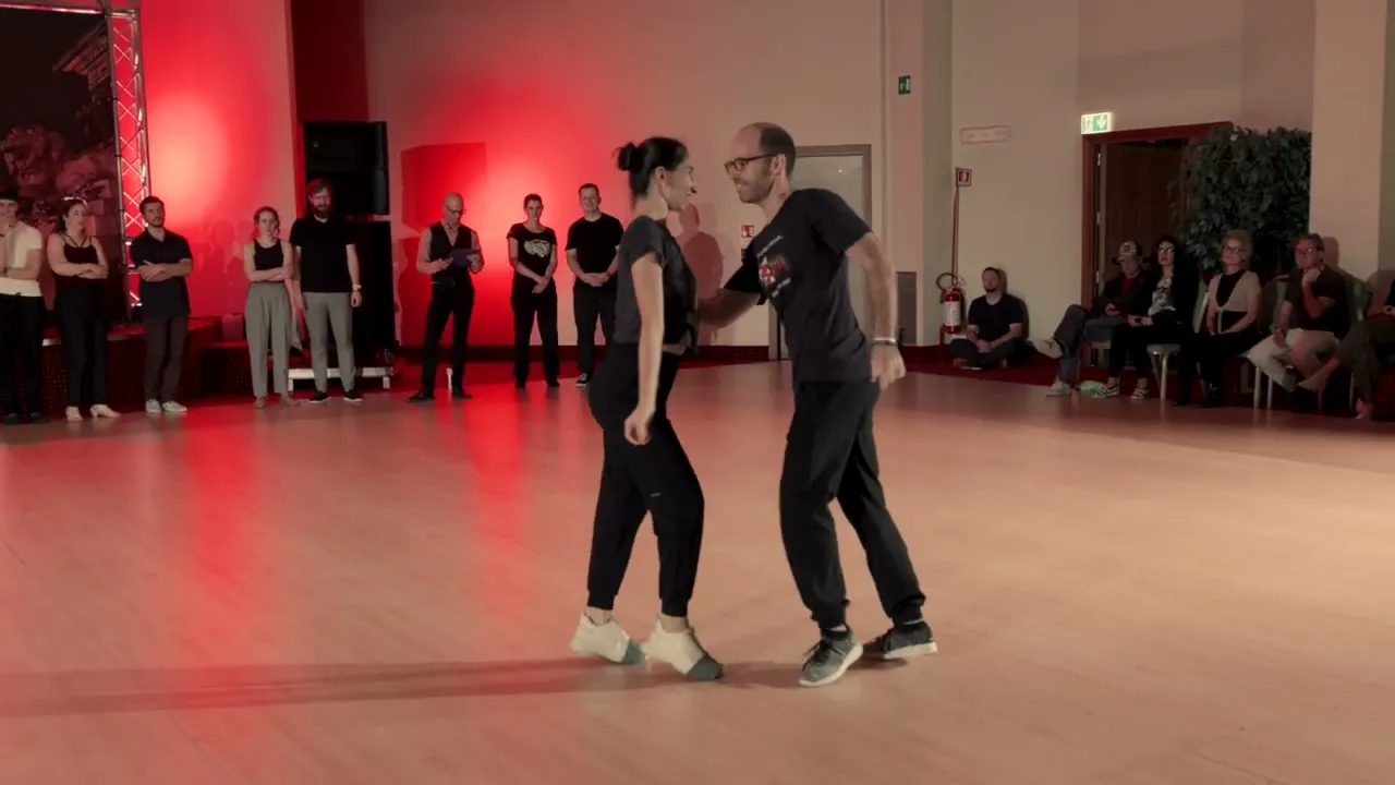 Ori Ziv & Mariia Dubman - 2nd place Strictly Intermediate Finals - Milan Modern Swing 2023