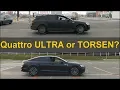Download Lagu Quattro ULTRA or TORSEN? Audi A4 Allroad vs Audi A5 Sportback - 4x4 test on rollers