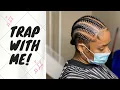 HOW TO DESS INSPIRED STITCH BRAIDS 100 NATURAL HAIR QUICK SIMPLE
