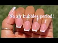 FULL COVER TIP French Manicure Tutorial Beginner Friendly