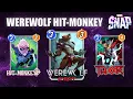 Download Lagu Marvel Snap - WEREWOLF BY NIGHT AND HIT-MONKEY ARE BEST FRIENDS!!! - Gameplay - Werewolf Hit-Monkey