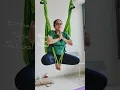 ✓Floating Meditation decreases your stress by many folds. #yoga #ExhaleYogaSchool #aerialyoga