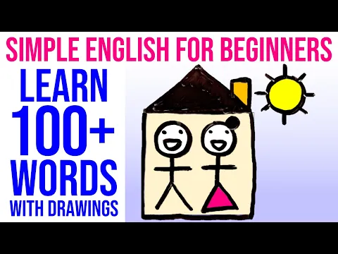 A1: lição de vocabulário — Super Simple & Easy Inglês Lição For Total Iniciantes: Learn 100 Inglês Words With Fun … | English Comprehensible Input for ESL Beginners