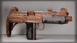 Restoring the Famous Uzi semi-auto pistol with test firing